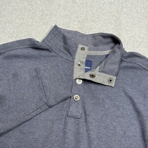 Tommy Bahama Pullover Sweater Mens Extra Large 1/4 Snap Stretch Athleisure